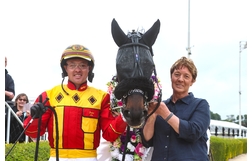 Harness Racing action